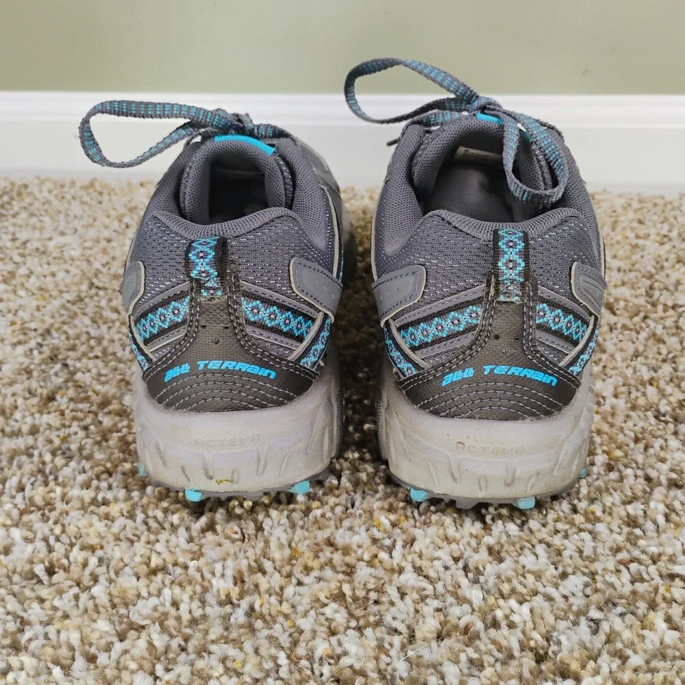 New Balance 410 V5 Womens Size 9.5 B Blue Running Lace Up Comfort Shoes Sneakers